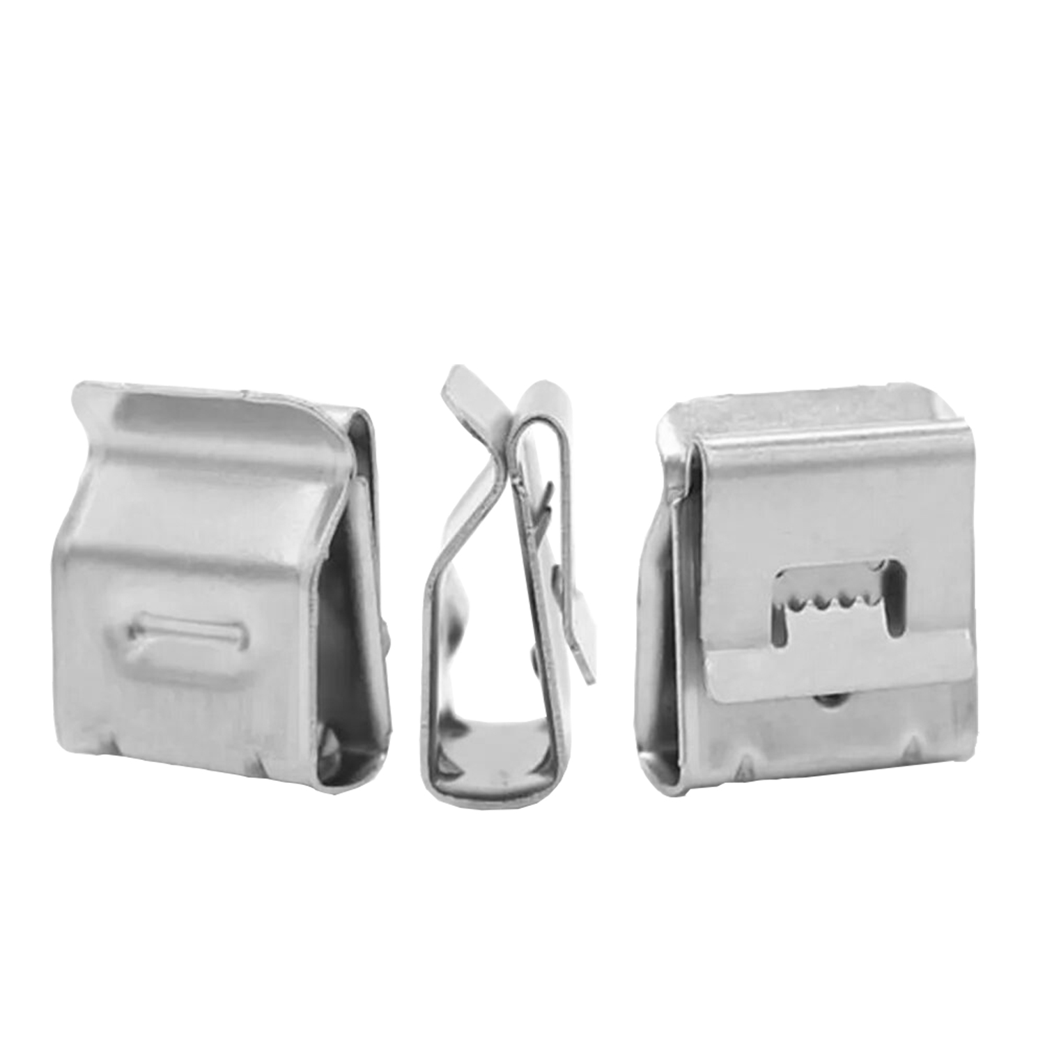 SET X10 CLIPS CABLES SOLIOT ACERO INOXIDABLE 2.5-6MM² - 2