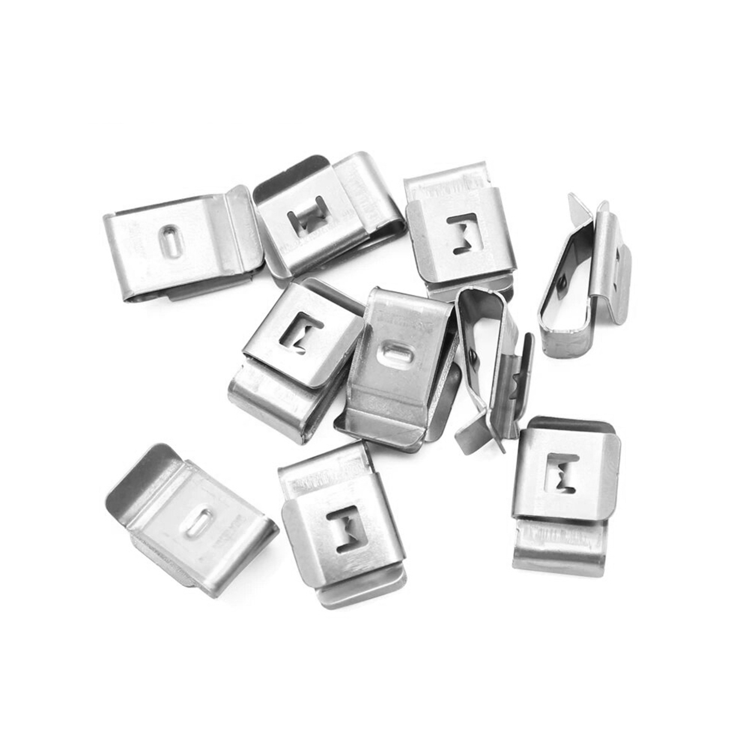 SET X10 CLIPS CABLES SOLIOT ACERO INOXIDABLE 2.5-6MM² - 3