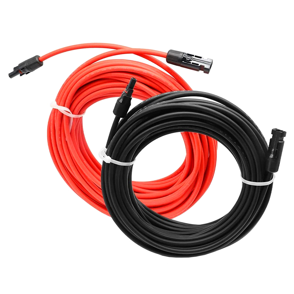 CABLE SOLAR 6MM2 CON CONECTOR MC4 40 MTS - 1