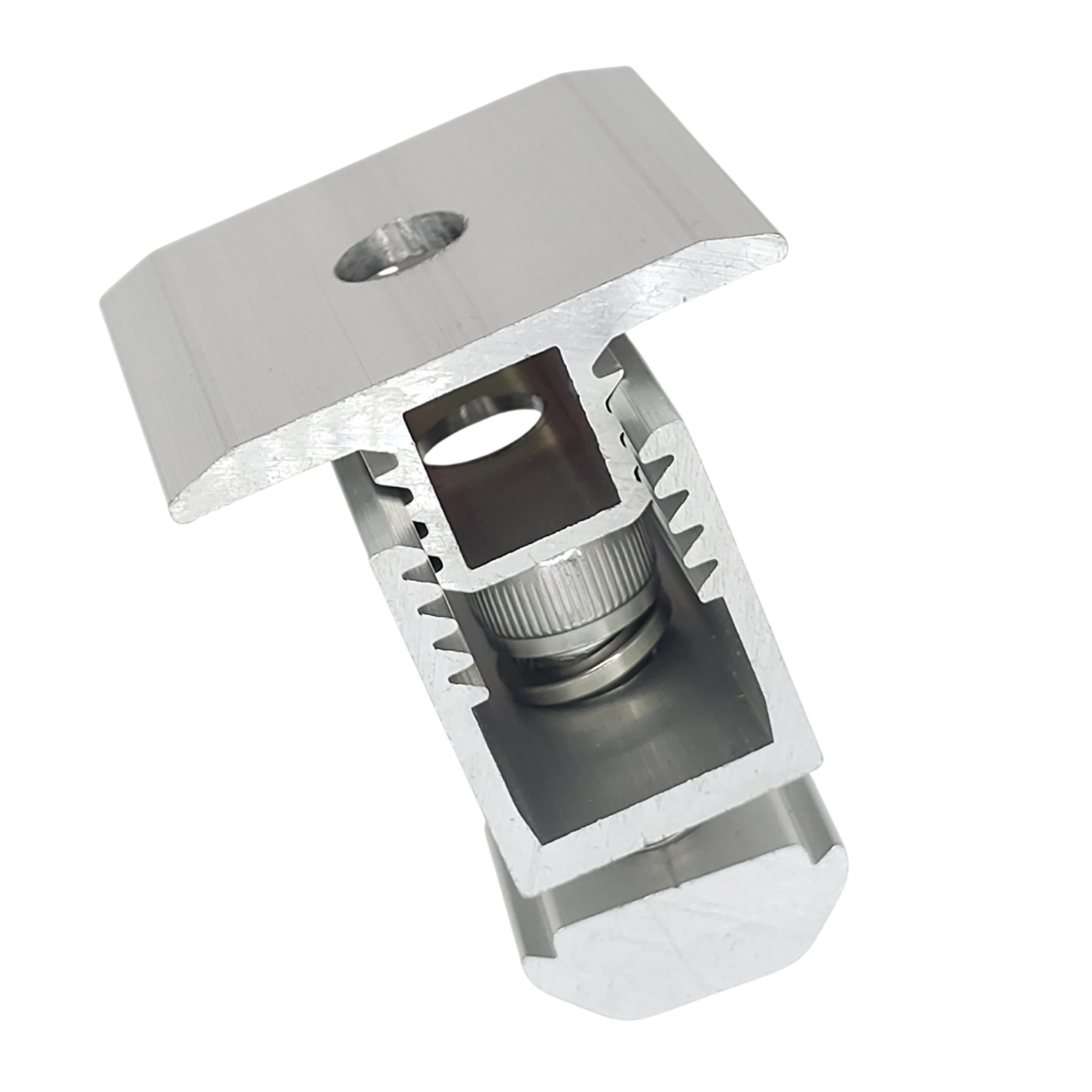 PACK 4 ABRAZADERA MEDIO FIJACION SOLAR AJUSTABLE 30-50MM - 3