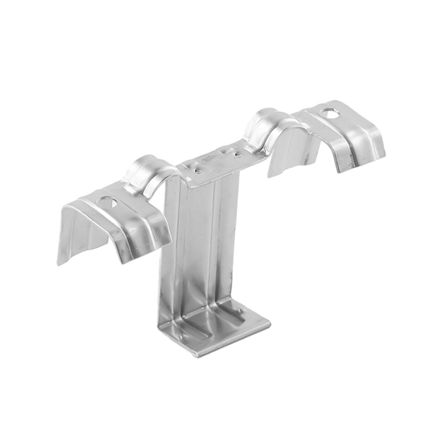 PACK 12 FIJACIONES CLIPS METALICOS DRENAJE PANEL SOLAR - 2
