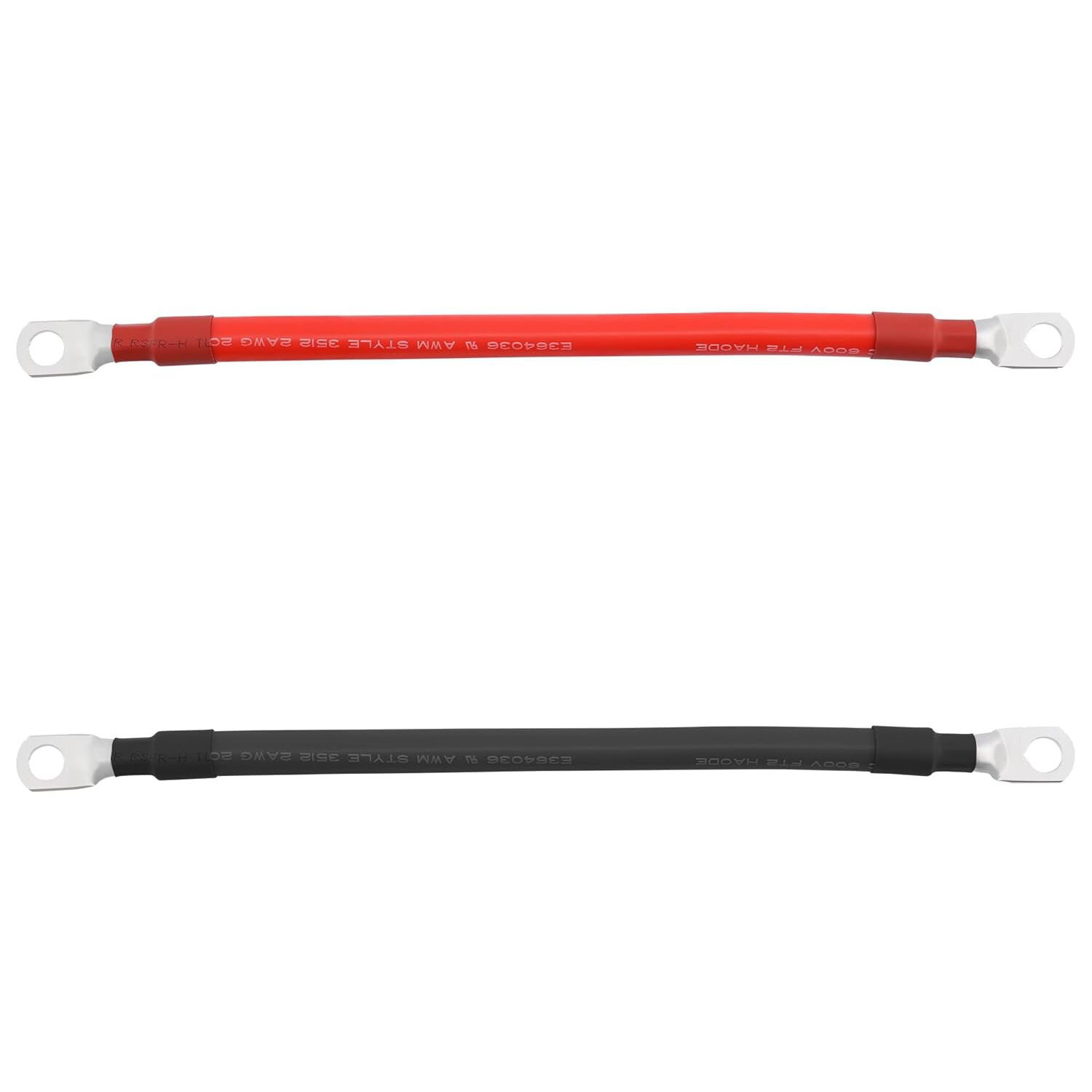 PAR CABLES PARA BATERÍA 20CM SECCIÓN 35MM2 M8 - 3