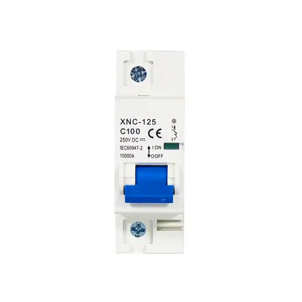 INTERRUPTOR AUTOMÁTICO DC 1P 250V 100A - 1