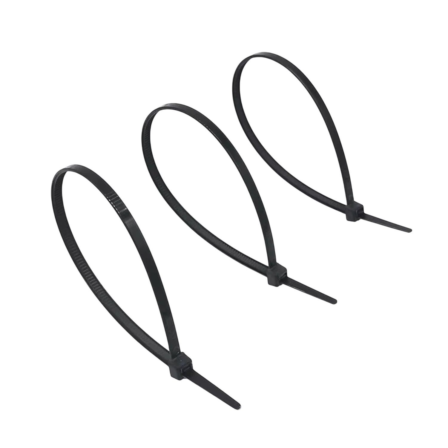AMARRA CABLE PLASTICA 5X250MM NEGRO SET 100 UNIDADES - 4