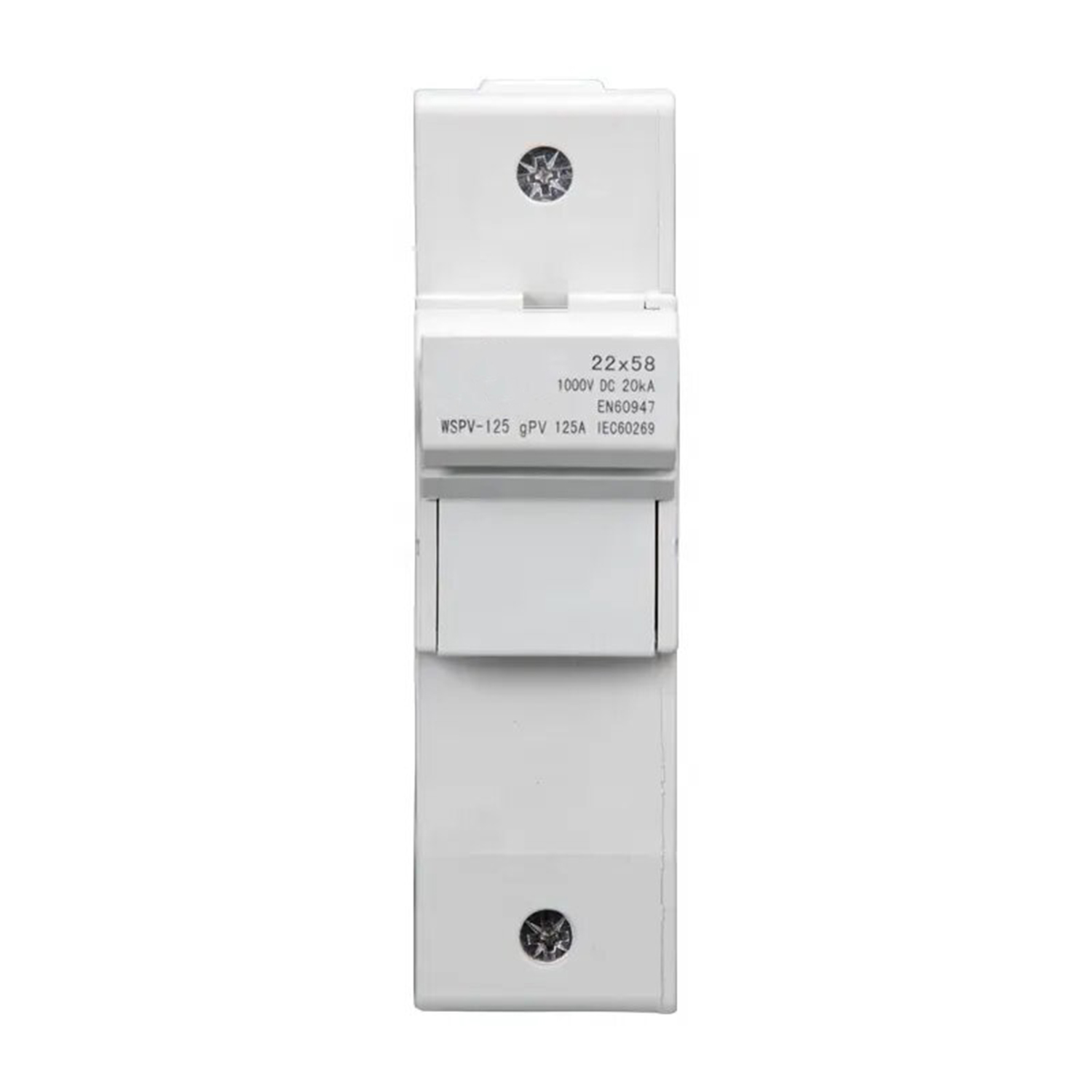 PORTAFUSIBLE SOLAR DC 22X58MM 1000V - 2