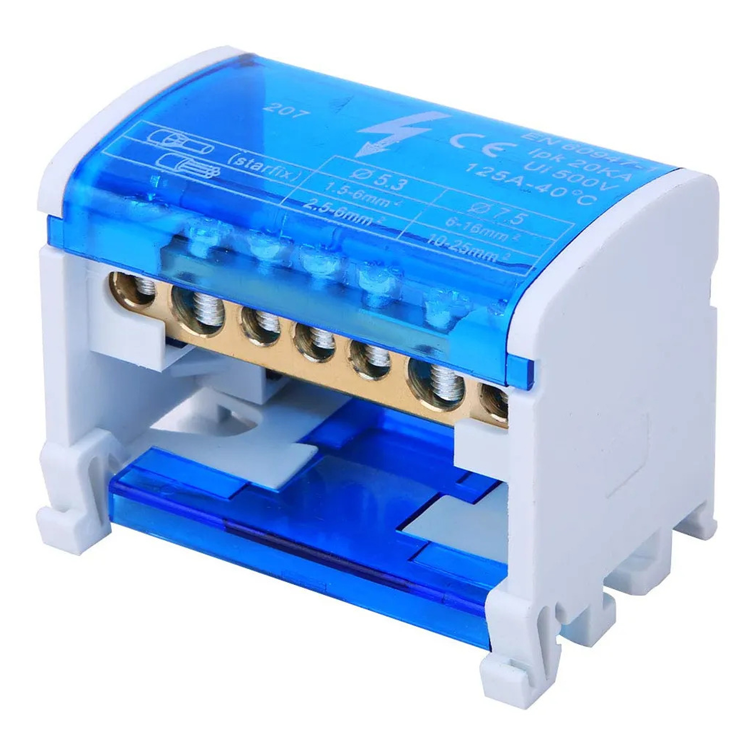 REPARTIDOR BIPOLAR 2X7 POLOS 125AMP - 2