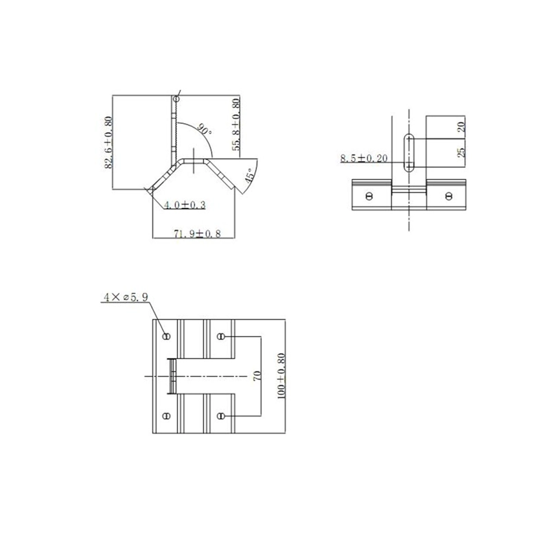 ANCLAJE TRAPEZOIDAL RIEL VERTICAL GRD-SS-01 - 5