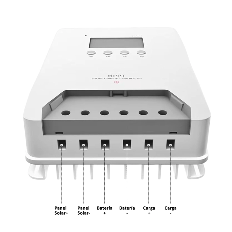 REGULADOR DE CARGA SOLAR MPPT 60A 12/24/48V - 2