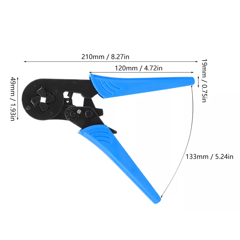 HERRAMIENTA APRIETA TERMINAL FERRULERA 4-16 MM² - 5