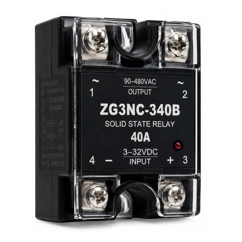 RELE  ESTADO SOLIDO 40A 250V 3 A 32 VDC 90 A 480 VA - 1