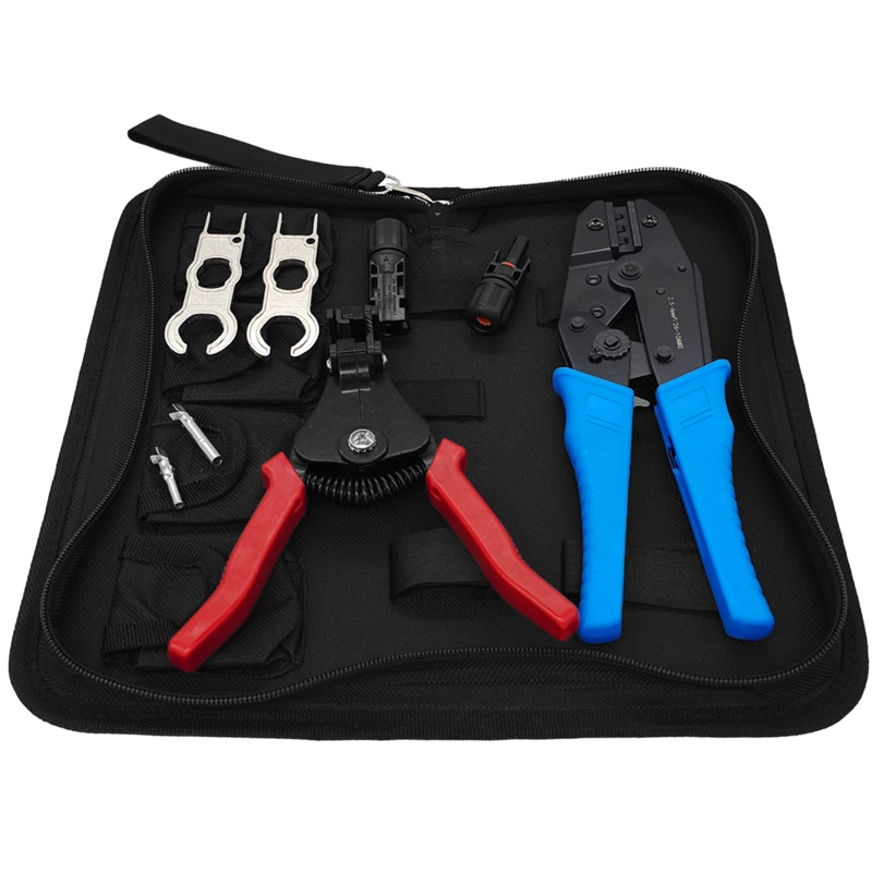 SET HERRAMIENTAS CRIMPADORA MC4 MCD-6 - 2
