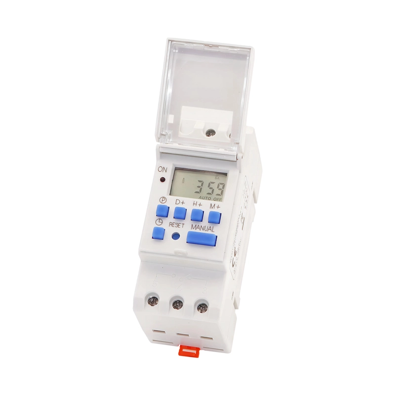 TIMER DIGITAL PROGRAMABLE RIEL DIN 220V 16A - 1
