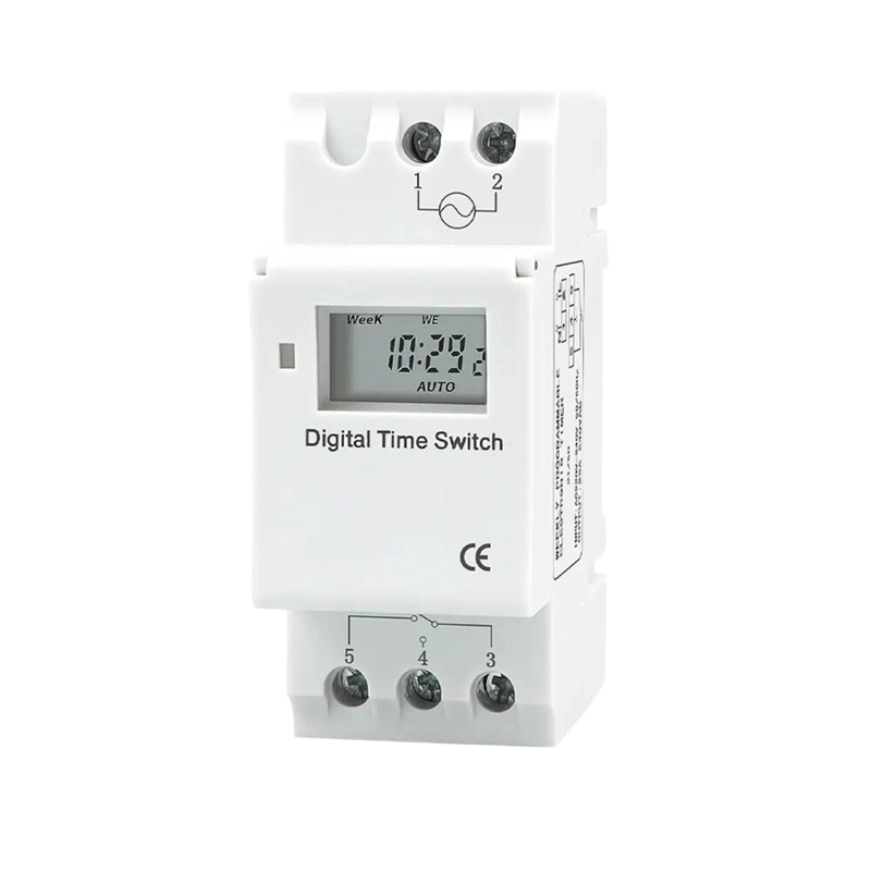 TIMER DIGITAL PROGRAMABLE RIEL DIN 220V 16A - 2