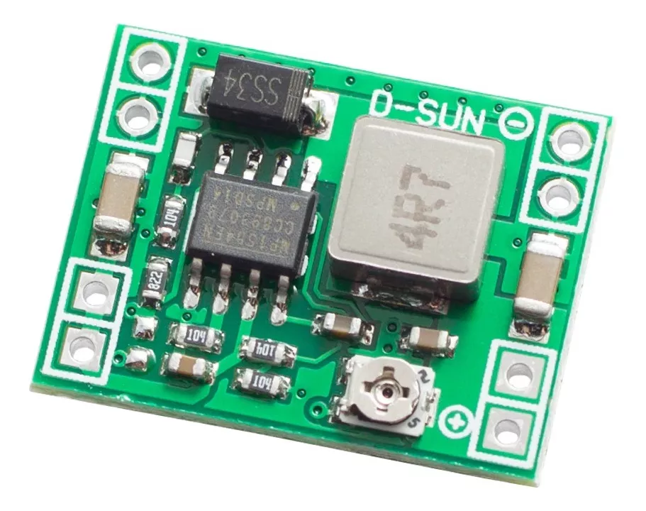 MÓDULO MINI CONVERTIDOR DC-DC 3A AJUSTABLE MP1584EN - 2