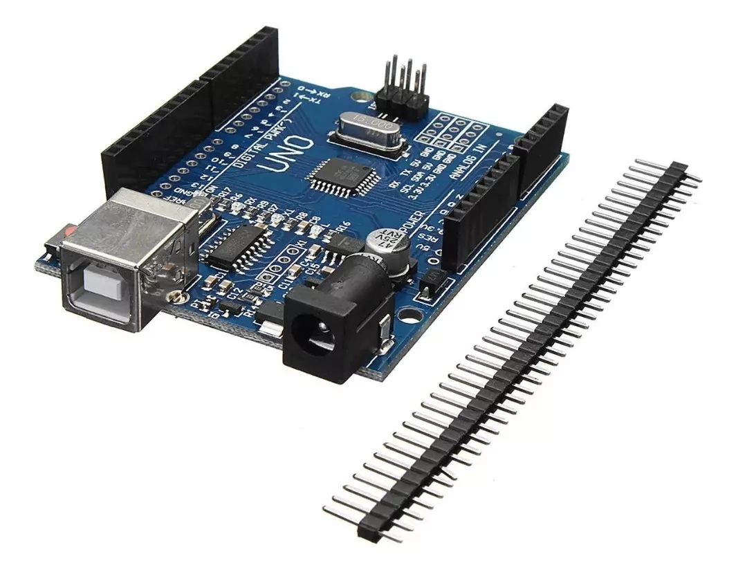 KIT INICIAL ARDUINO UNO COMPATIBLE EN CAJA - 4