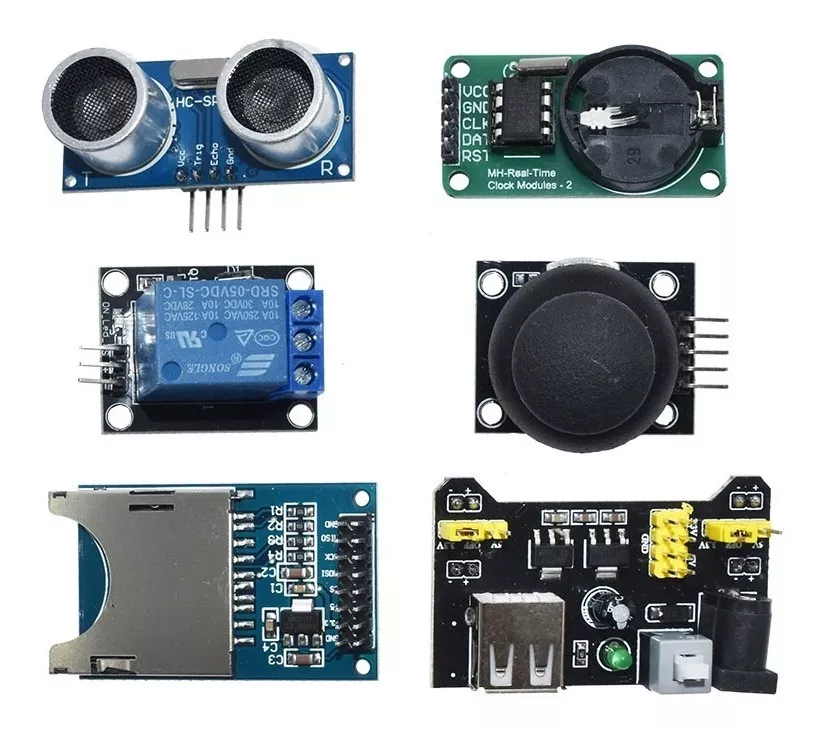 KIT 45 SENSORES PARA ARDUINO Y RASPBERRY PI EN CAJA PLÁSTICA - 3