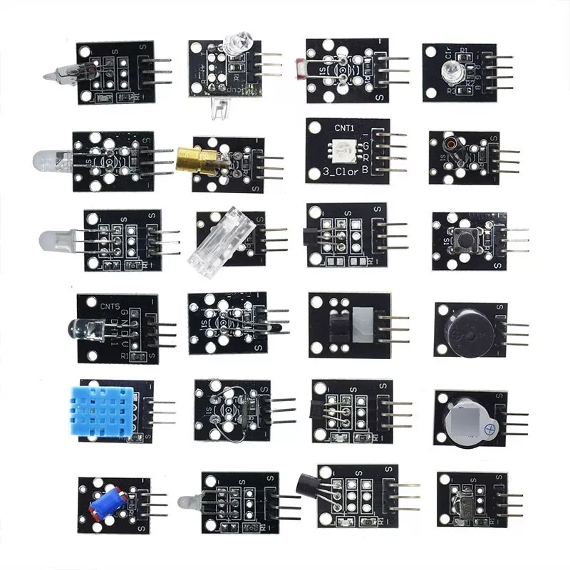 KIT 45 SENSORES PARA ARDUINO Y RASPBERRY PI EN CAJA PLÁSTICA - 5