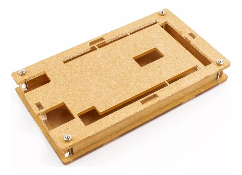 CARCASA ACRÍLICA TRANSPARENTE CASE PARA ARDUINO MEGA - 3