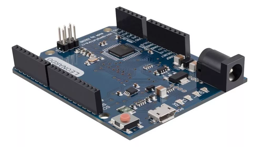 TARJETA LEONARDO R3 ARDUINO COMPATIBLE CON CABLE MICRO USB - 3