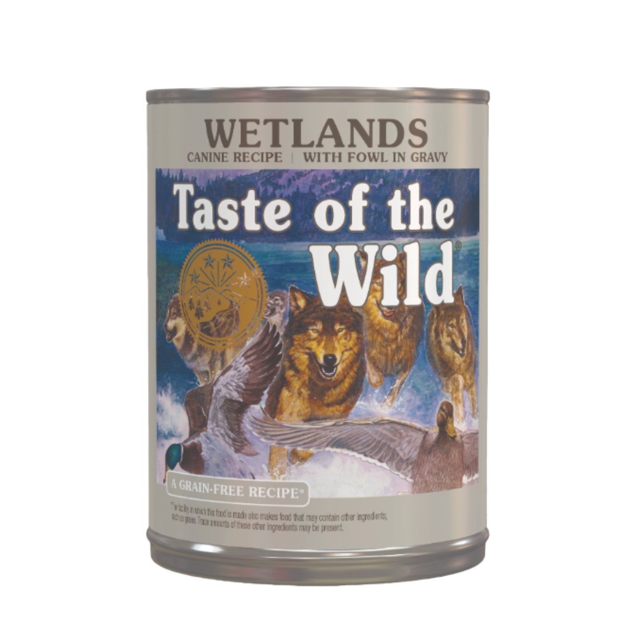 ALIMENTO PERROS TASTE OF THE WILD LATA WETLANDS 390G PATO - 1