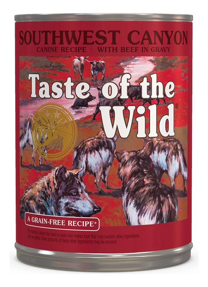 TASTE OF THE WILD PERROS SOUTHWEST CANYON PACK X6 LATAS 390G - 3
