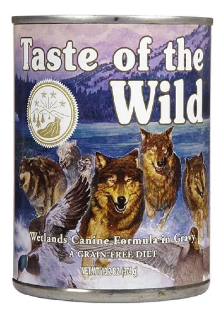 ALIMENTO TASTE OF THE WILD WETLANDS CANINE PARA PERRO ADULTO TODOS LOS TAMAÑOS SABOR PATO ASADO DE 3 - 1