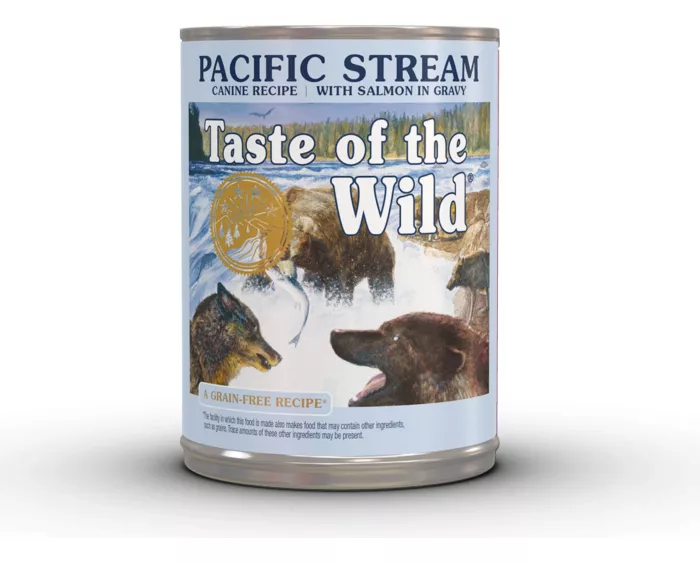 TASTE OF THE WILD PERROS PACIFIC STREAM PACK X 6 LATAS 390G - 2