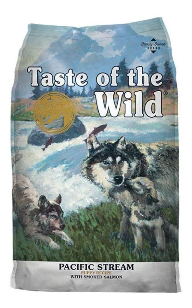 TASTE OF THE WILD PACIFIC STREAM PUPPY SALMÓN AHUMADO 5.6KG - 1