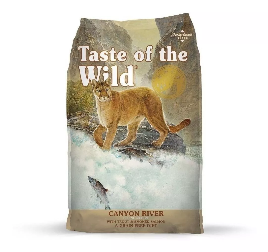 TASTE OF THE WILD CANYON RIVER FELINE TRUCHA Y SALMÓN 6.6KG - 1