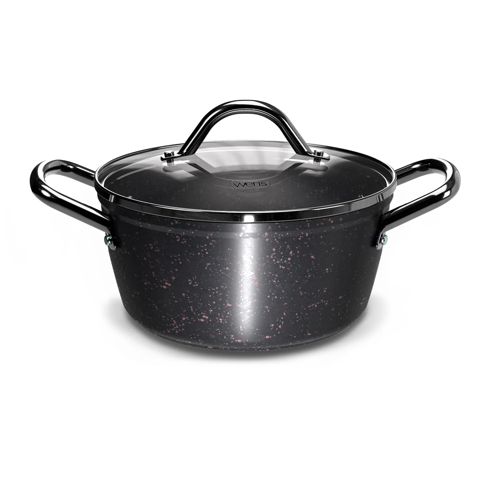 BATERÍA DE COCINA 7 PIEZAS ALUMINIO FORJADO POMPEI - 2