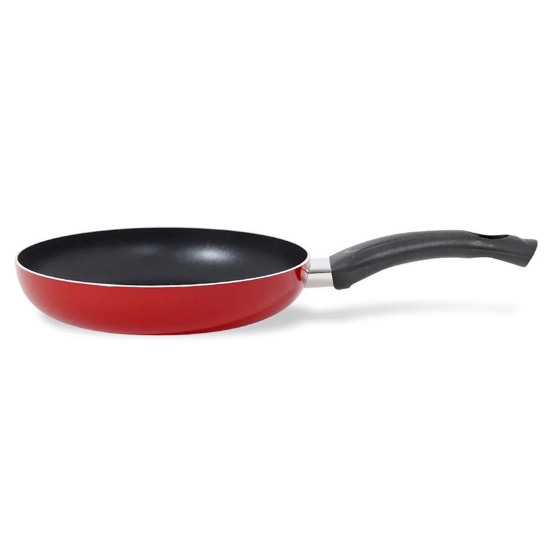 BATERÍA DE COCINA 7 PIEZAS ALUMINIO PRENSADO FIRENZE ROJA - 3