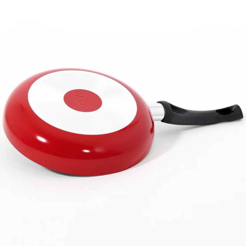 BATERÍA DE COCINA 7 PIEZAS ALUMINIO PRENSADO FIRENZE ROJA - 4