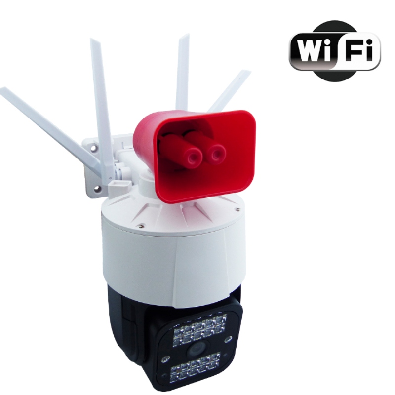 CÁMARA VIGILANCIA IP 20 LED WIFI SIRENA CONTROLADA - 2