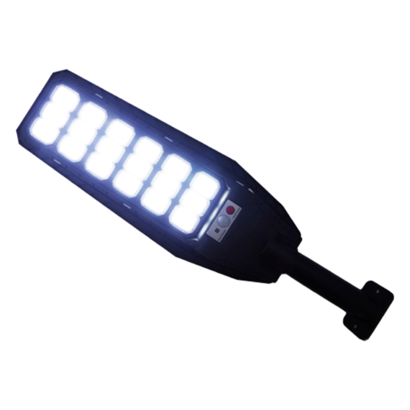 FOCO CON BRAZO SOLAR DE 400 WATT 216 LED EN 18 PLACAS - 1