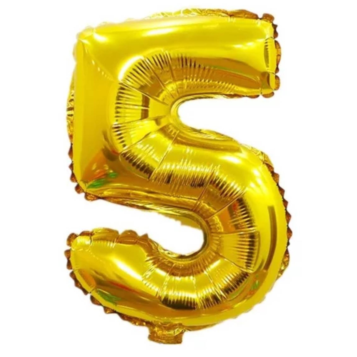 GLOBO OEM NÚMERO METALIZADO 36 PULGADAS # 5 DORADO - 1