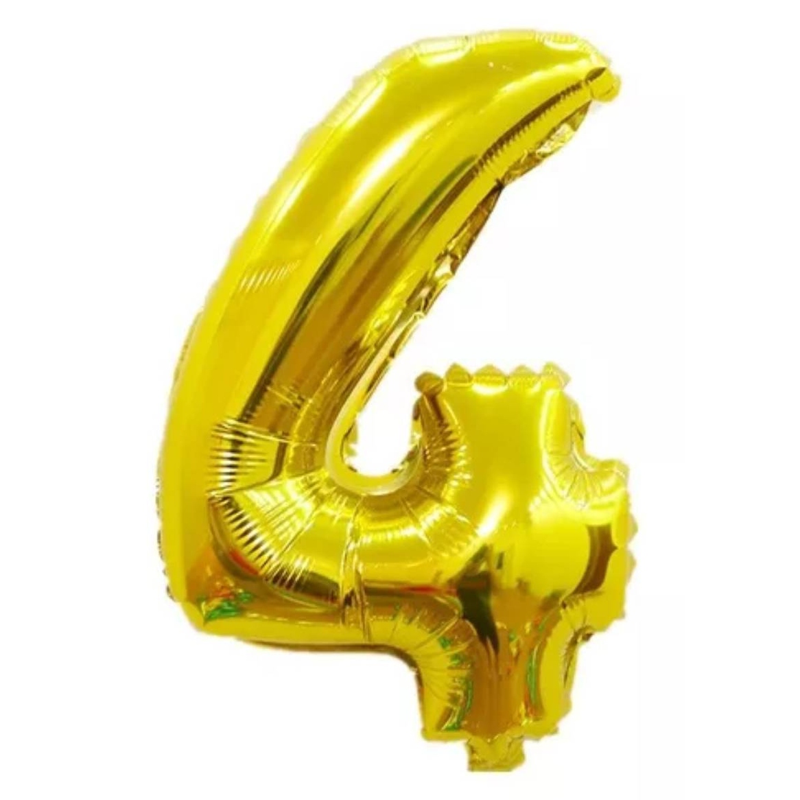 GLOBO OEM NÚMERO METALIZADO 36 PULGADAS # 4 DORADO - 1