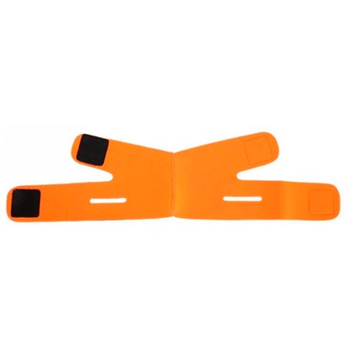 FAJA REDUCTORA TÉRMICA OEM FAJA REDUCTORA PAPADA ANTI ARRUGA MENTONERA MEJILLAS NARANJA - 2