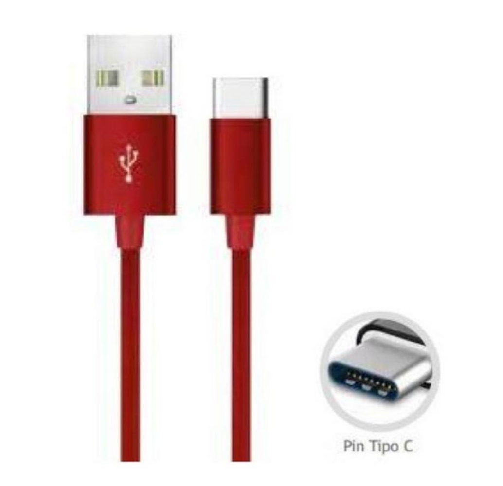 CABLE TIPO C PARA CELULARES RED - 1