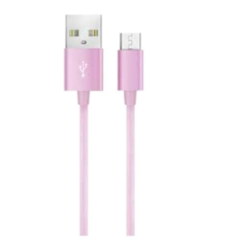 OEM CABLE USB A MICRO USB 20 PINK