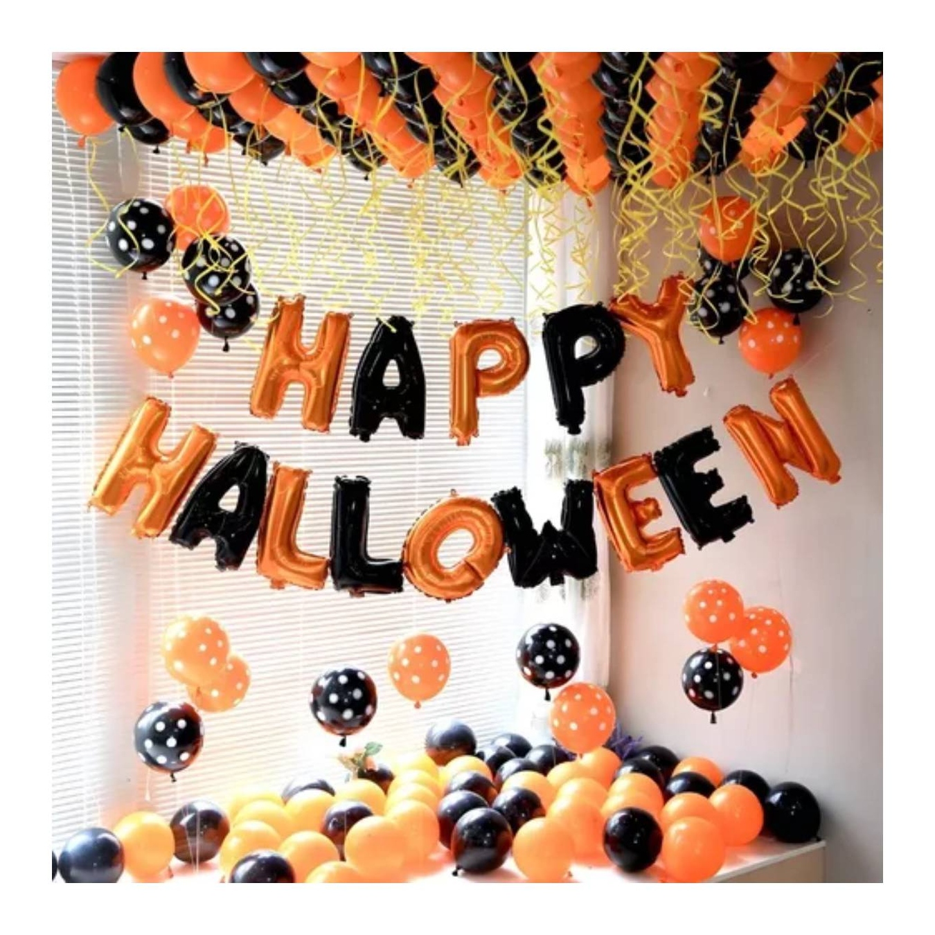 GLOBO OEM METÁLICOS DECORACIÓN FIESTA HAPPY HALLOWEEN - 2