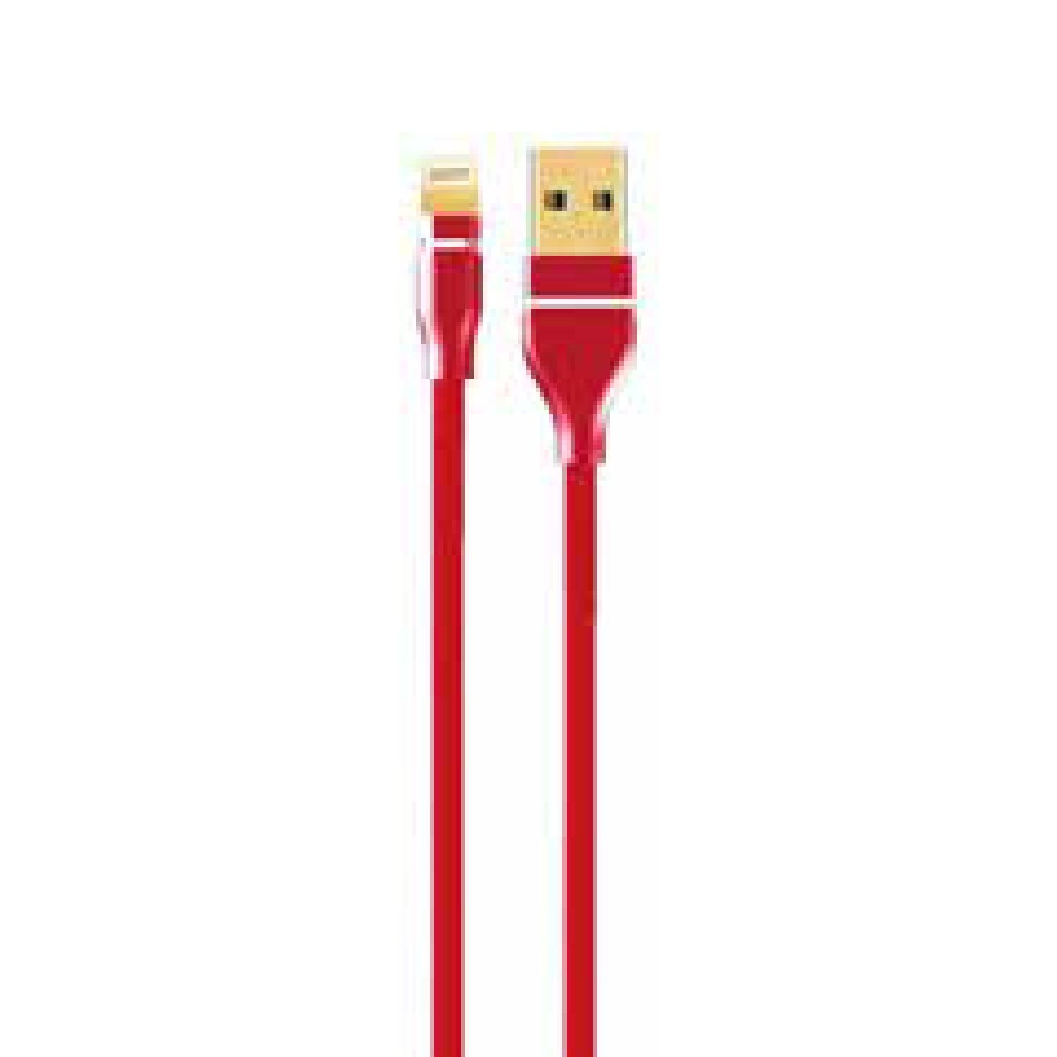 OEM CABLE LIGHTNING USB IPHONE 5 / 6 IPAD . RED