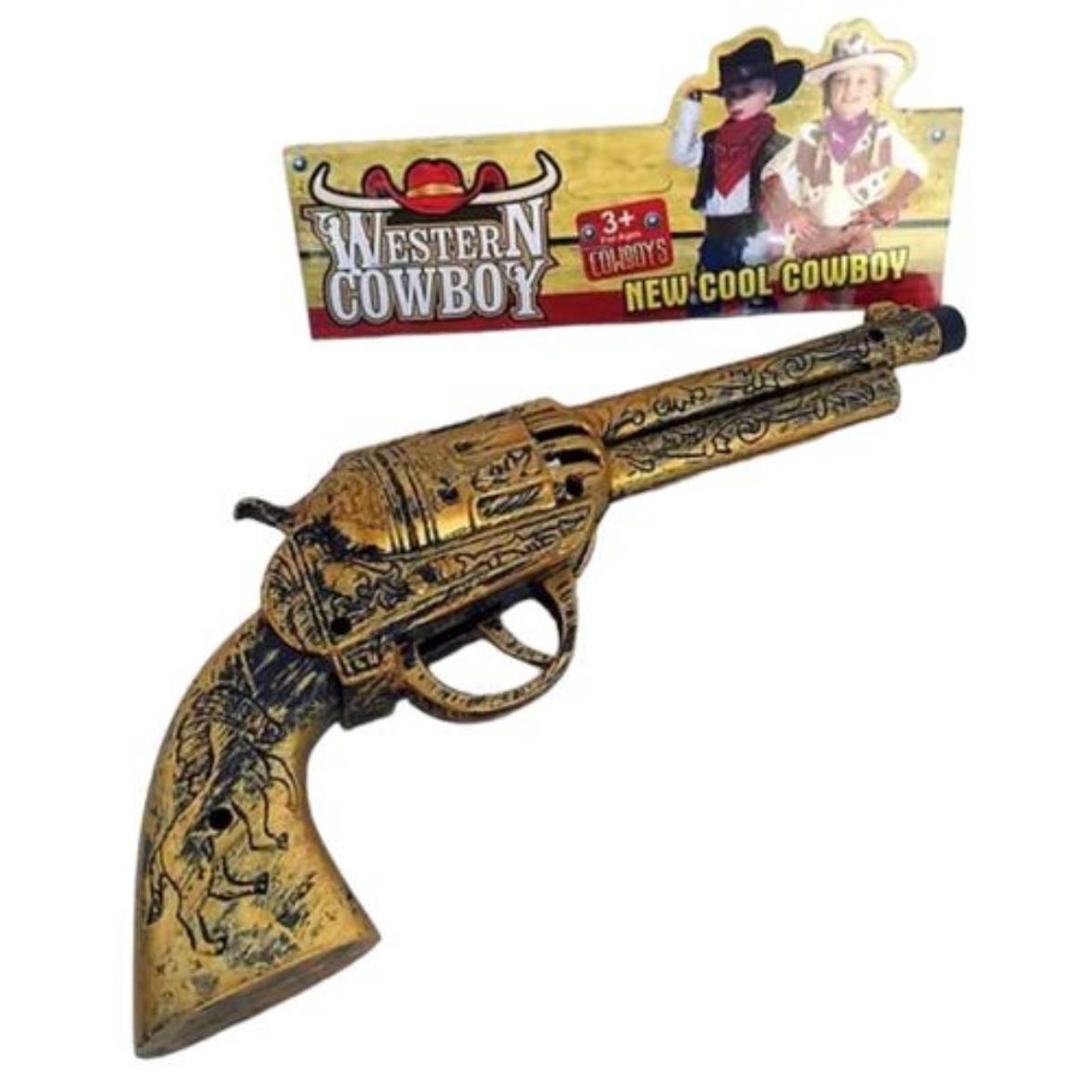 COTILLÓN OEM PISTOLA JUGUETE ACCESORIO DISFRAZ PIRATA PEQUEÑA - 1
