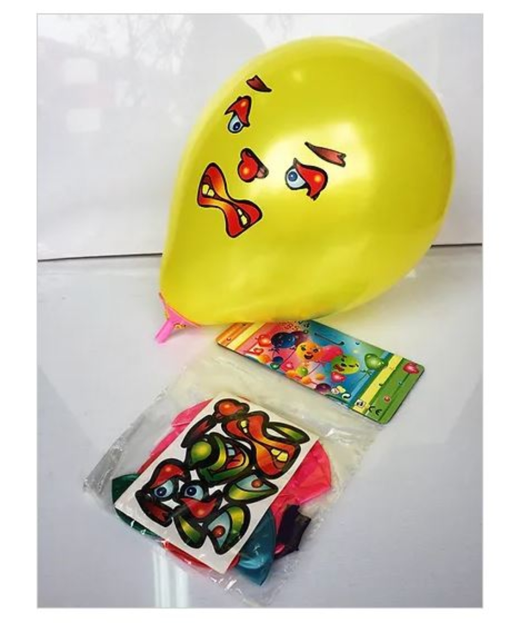 GLOBO OEM X 12 UNIDADES Y PEGATINAS SURTIDO - 2