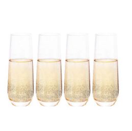 SET 4 VASOS CHAMPAGNE GLASSO - 2