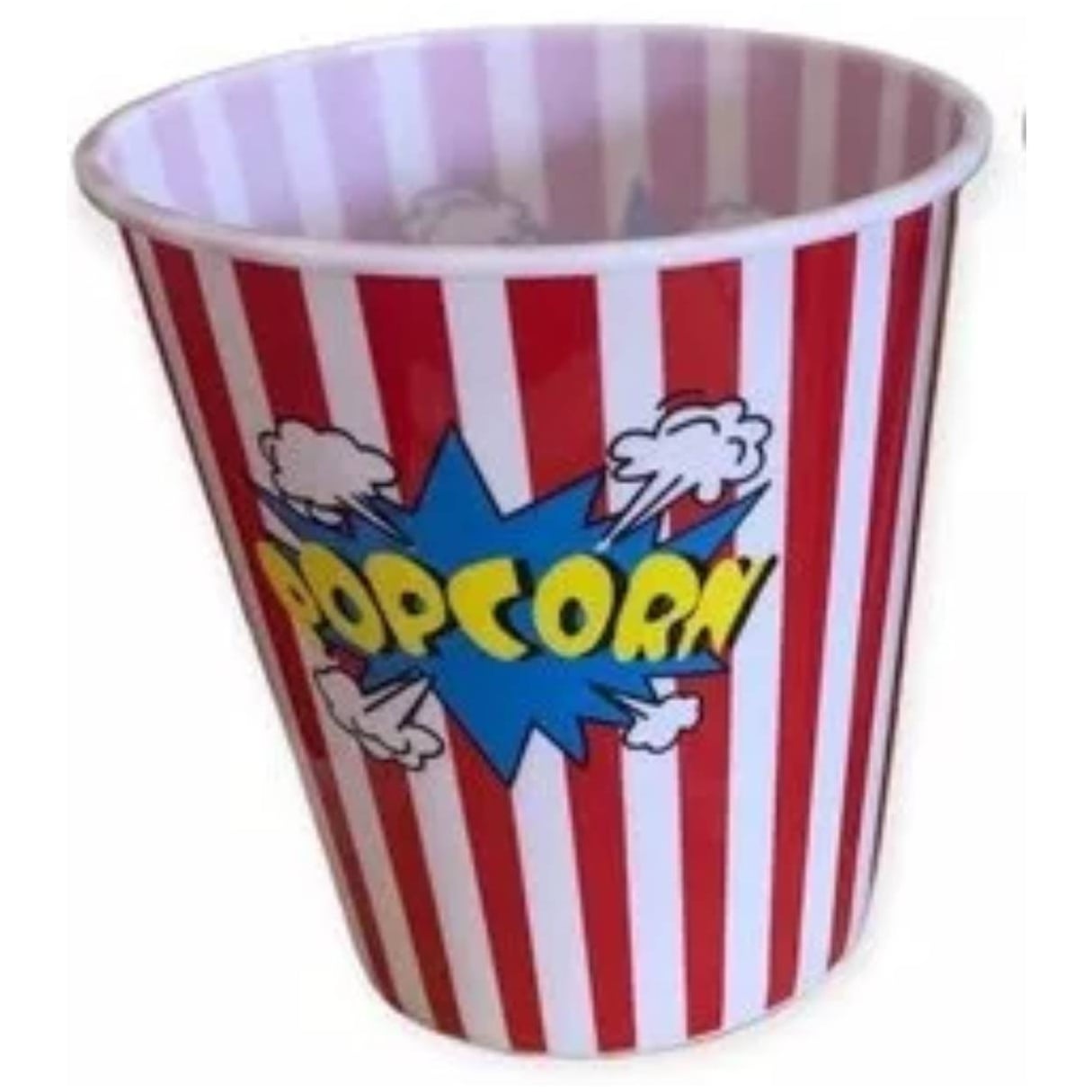 VASO OEM PLÁSTICO CABRITAS O POPCORN PALOMITAS 16 X 17 CM ROJO - 1