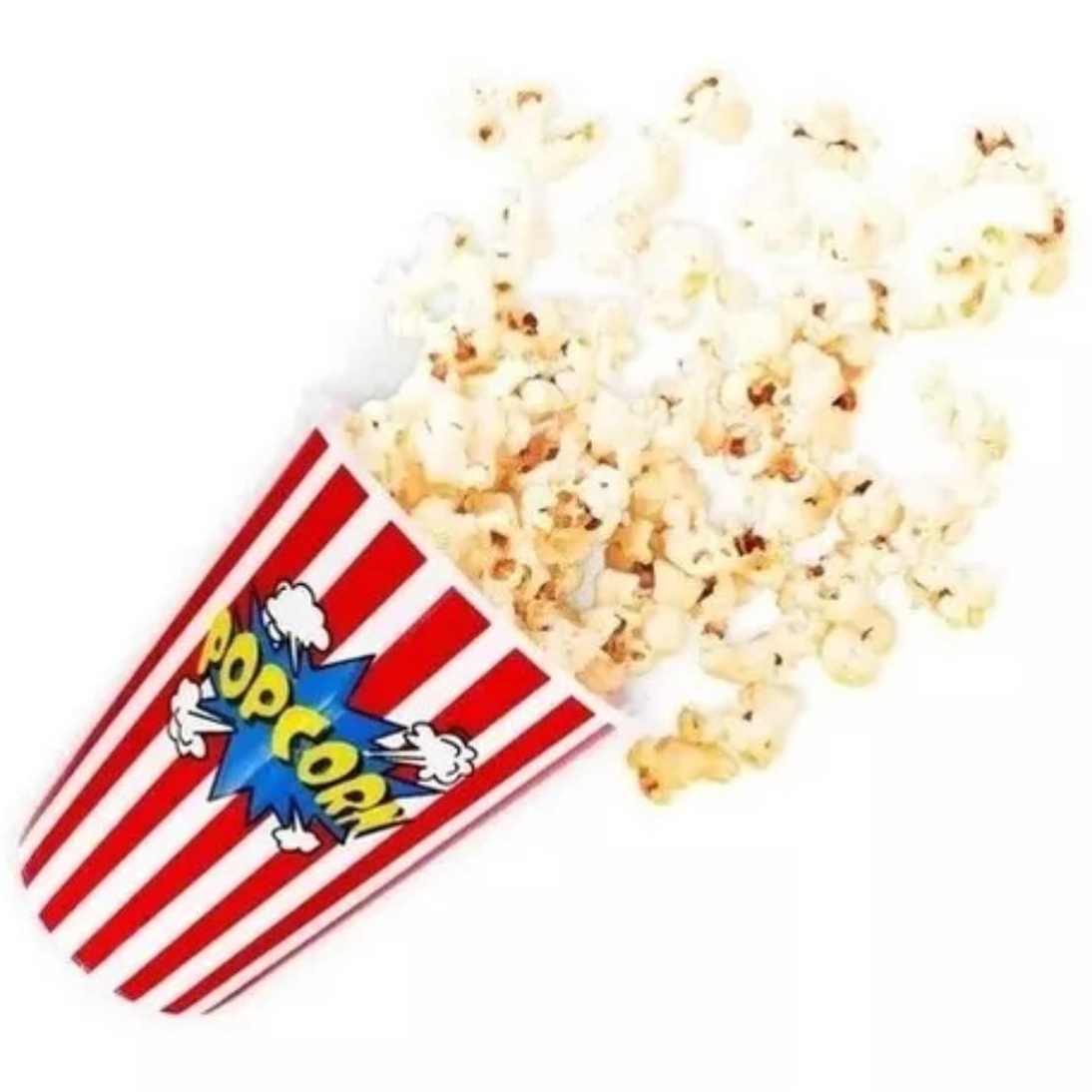VASO OEM PLÁSTICO CABRITAS O POPCORN PALOMITAS 16 X 17 CM ROJO - 2