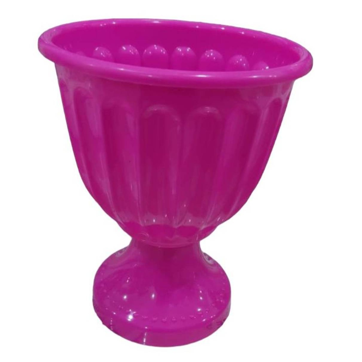 FLORERO OEM PLÁSTICO DECORATIVO FIESTAS FUCSIA - 1