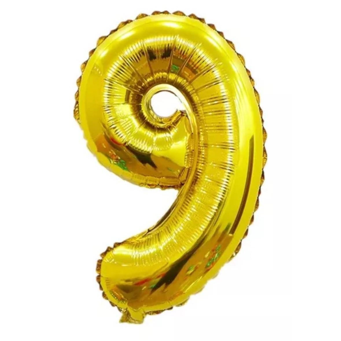 GLOBO OEM NÚMERO METALIZADO 40 PULGADAS # 9 DORADO - 1
