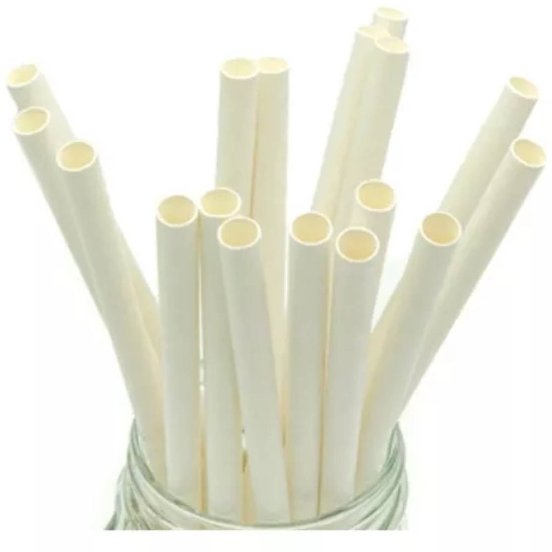 BOMBILLA OEM PAPEL ECOLÓGICO 25 UNIDADES BLANCO - 1