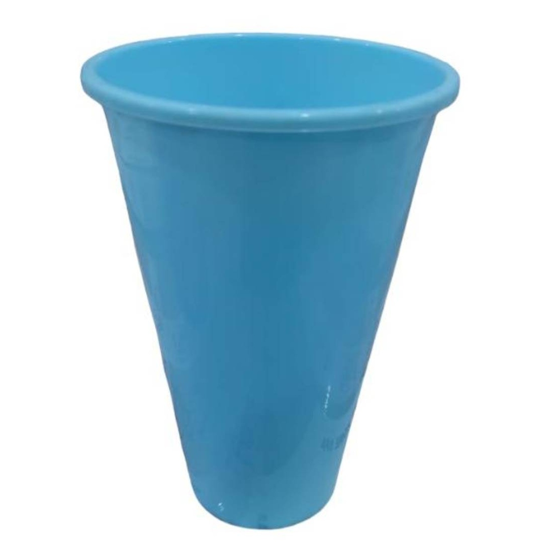 VASO OEM PLÁSTICO DESECHABLE 18 X 6.8 CM CELESTE - 1